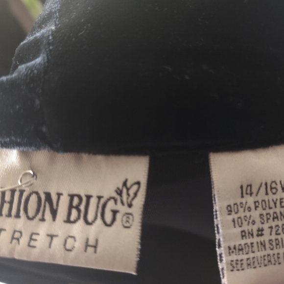 Fashion Bug Classic Black Women's Poncho - Picture 5 of 6